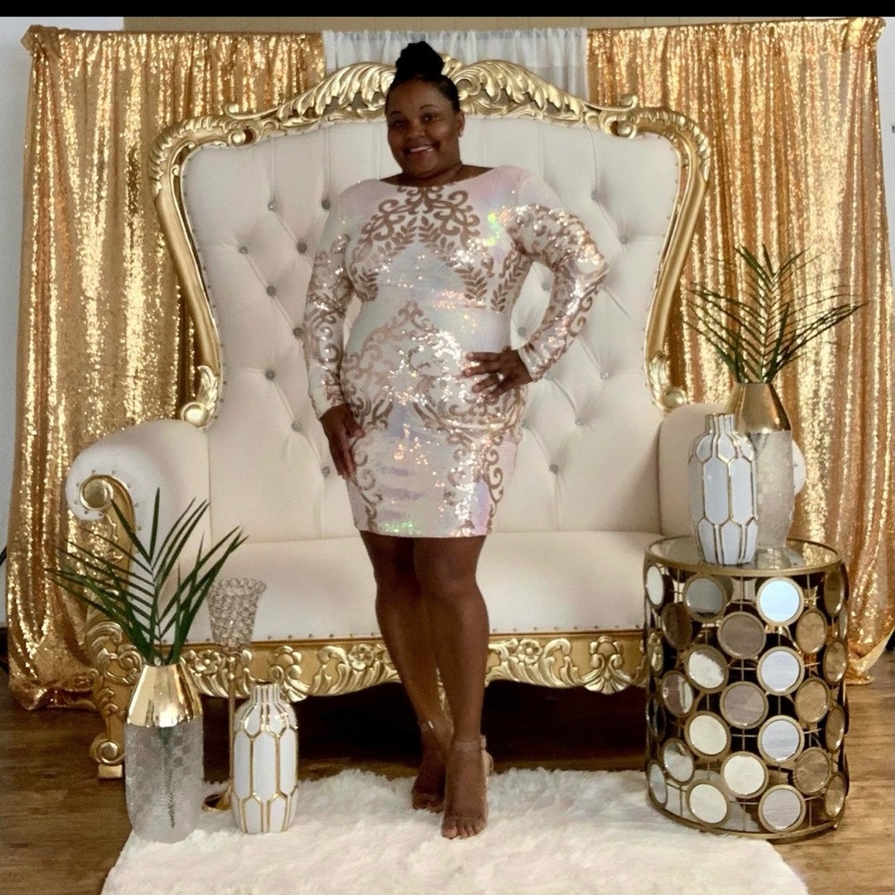 Elegant Sequin Dress